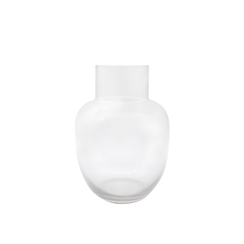 Glassware Glass Craft Handbag Shape Vase for Flower Home Decoration