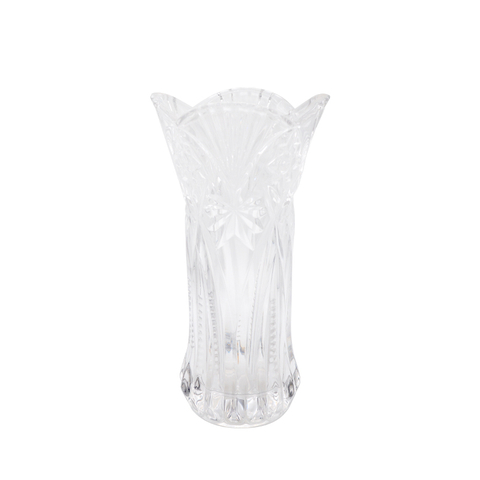 Flower Modern Glass Cylinder Bud Vase Classic Glass Crystal Vase