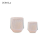 Christmas And Glass Candle Holder with LED Light for Home Decoration