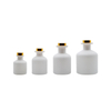 Luxury Wholesale 100ml 200ml 250ml Home Fragrance Reed Diffuser Custom Color Round Glass Bottle