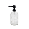 DEROLA Dotted Soap Dispenser with Plastic Black Pump