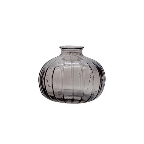 DEROLA Grey Round & Bud Vases