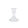 Contemporary Wholesale White Glass Candle Holder with Lid