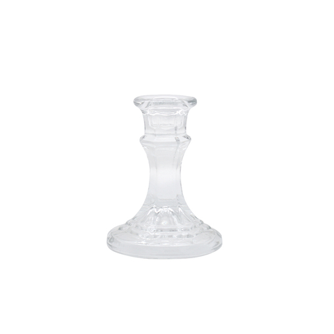 Contemporary Wholesale White Glass Candle Holder with Lid