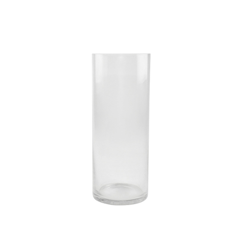 Wholesale Round Decoration Clear Colored Flower Vase Glass