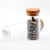 High Borosilicate Glass Jars with Cork Lid for Food Storage