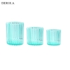 High Quality Crystal Candle Holder with Stem Warm Home Series New Designs Candle Glassware