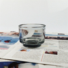 Straight Sided Amber Clear Empty DIY Candle Holder