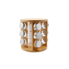 12 PCS High Borosilicate Glass Jar with Metal Lid And Wooden Rack