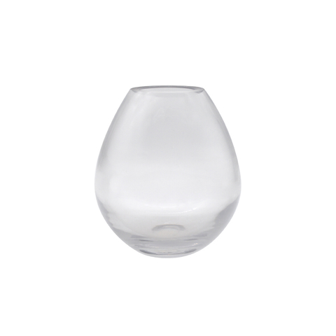 DEROLA Transparent Round Vase