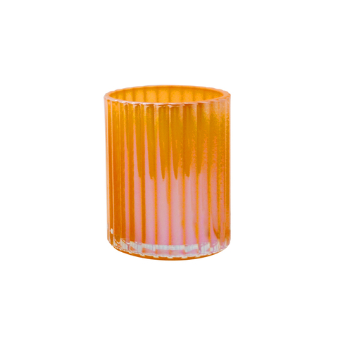 Customized Nordic Art Borosilicate Blown Handmade Glass Candle Holder