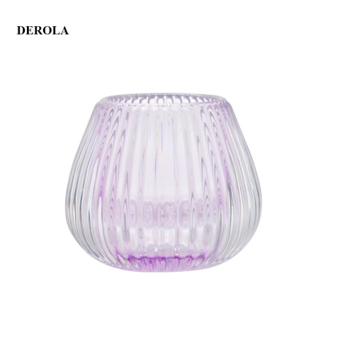 Custom Luxury Glass Candle Jar Aromatherapy Candle Cup Glass Candle Holder