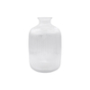 Mouth Blown Glass Products -Cane Wrapped Glass Flower Vase for Home Decor Glassware