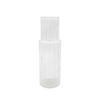 Good Quality Cheap Square Clear Glass Vase for Home Decoration