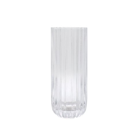 Amber New Design Glass Vase for Home Decoration