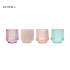 Wholesale Creative Crystal Glass High Quantity Colored glass candle lamp shades for Home Decoration