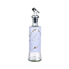 DEROLA Olive Oil Dispenser with Sealed And No-Drip Spout, Glass Oil Bottle, Oil Dispenser Bottle for Kitchen