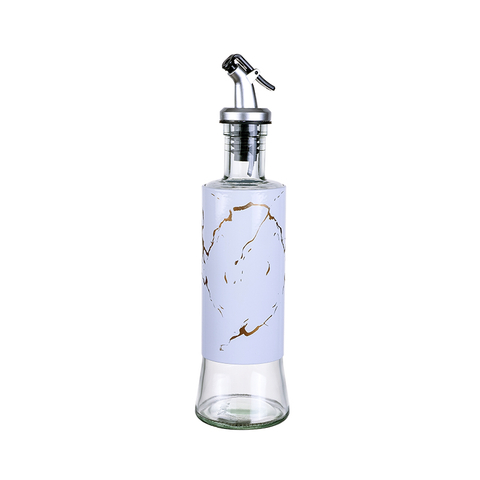 DEROLA Olive Oil Dispenser with Sealed And No-Drip Spout, Glass Oil Bottle, Oil Dispenser Bottle for Kitchen