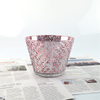 European-Style Home Retro Rose Crystal Candle Holder Glass Candle Holder