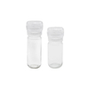 Two Sizes Transparent Tubular Glass Bottle for Spice with Plastic Screw Cap，salt And Pepper Grinder, Shaker , Milling Machine