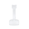 Clear and Printed Glass Candle Holder