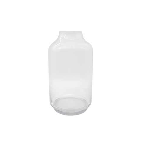 Clear Transparent Color Decoration Cylinder Crystal Thick Flower Glass Tall Vase Wholesale