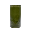 DEROLA Large Translucent Dark Green Vase