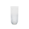Mouth Blown Glassware Nordic Brass Neck Glass Flower Vase for Home Decor