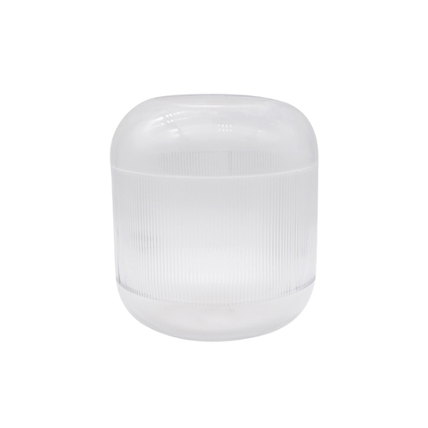 Vase and Flower Guide Booklet Decorative Glass Flower Vase for Floral Arrangements, Weddings