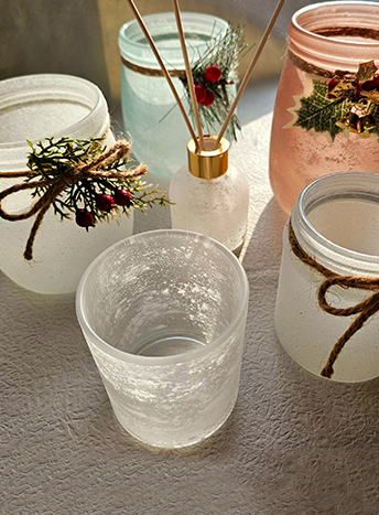 3Glass Candle Holder