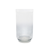 Simple Elegant Wide Mouth Smooth Clear Glass Vase for Wedding Decoration