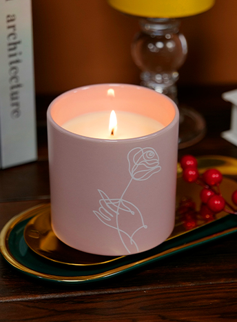 6Glass Candle Holder